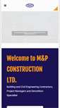 Mobile Screenshot of mpconstruction.ie